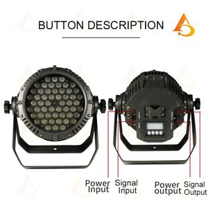 Luz de Escenario de Estilo Moderno, 54*3w, Luz Par para Exteriores, a Todo Color, Resistente al Agua, Luz LED Par Can - Product Image 5