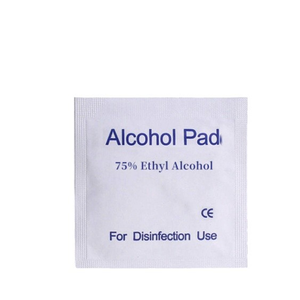 100 lingettes désinfectantes jetables à 75 % d'éthanol, lingettes nettoyantes pour la peau saturées d'<span class=keywords><strong>alcool</strong></span> médical pour la désinfection à domicile et en extérieur - Product Image 2