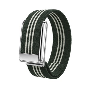 Correa Deportiva de Nailon Trenzado de Tres Rayas para Reloj Inteligente Whoop 5.0 / Whoop MG - Product Image 5