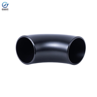 Manchon en acier au carbone noir haute pression ASME B16.9 ASTM A420 WPL6, forgé, soudé, surface peinte, 90 degrés