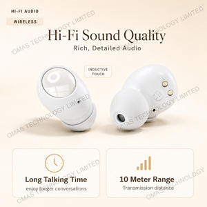 Audífonos Inalámbricos Ligeros con Cancelación de Ruido, Sonido HiFi, TWS, BT6.0, Baja Latencia, Mini Audífonos Inalámbricos Verdaderos - Product Image 5