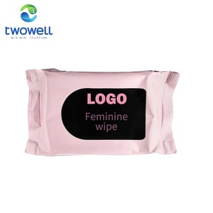 Lingettes organiques propres Lingettes féminines intimes personnalisées avec emballage refermable - Product Image 3