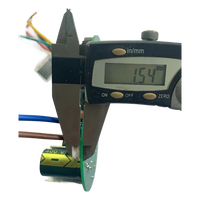 Kit de cartes de circuits imprimés 60W AC DC Carte de contrôle de ventilateur de plafond BLDC avec télécommande pour contrôleur de ventilateur facile pour ventilateurs de plafond