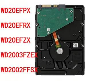 ฮาร์ดดิสก์ไดรฟ์ภายในขนาด 3.5 นิ้ว SATA ความจุ 2TB รุ่น WD20EFPX WD20EFRX WD20EFZX WD2003FZEX WD2002FFSX HDD - Product Image 1