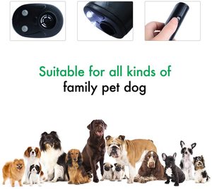 Anti ladridos dispositivo perro agilidad equipo túnel deja corteza perros linternas Led para - Product Image 6