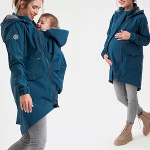 ZNA定制5in1婴儿穿派克大衣携带夹克多功能淋浴婴儿背带孕妇装