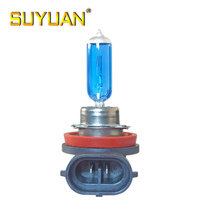 Accesorios para faros <span class=keywords><strong>de</strong></span> coche Bombilla azul H8 35W12V Tira <span class=keywords><strong>de</strong></span> luz halógena para coche 5500K - Product Image 4