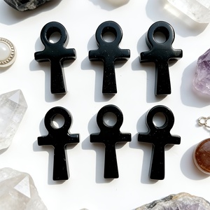 ขายส่งงานแกะสลักออบซิเดียนอังก้าคุณภาพสูง ดีไซน์ไม่ซ้ำใคร ของตกแต่งโต๊ะทำงาน ของขวัญเทศกาลสุดเก๋ สำหรับบ้านและออฟฟิศ - Product Image 5