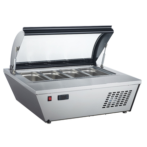 ตู้แช่ไอศกรีมแนวนอน Smad รุ่น Dsh-67br(d) พร้อมตู้โชว์กระจก - Product Image 1