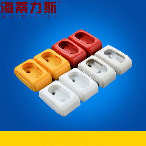 Heidilis 16mm <b>Plastic</b> Clothes <b>Rod</b> Support Detachable Wardrobe Flange ABS Base Wall Mounted Modern Clothing Organizer - Product Image 4
