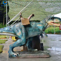 DR14 Personnaliser Dino Park Animatronic Dinosaur Ride pour les enfants