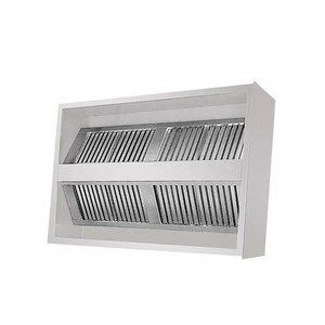 เครื่องดูดควันครัวสแตนเลสเชิงพาณิชย์ OEM สำหรับร้านอาหาร โรงแรม แบบสองด้าน - Product Image 1