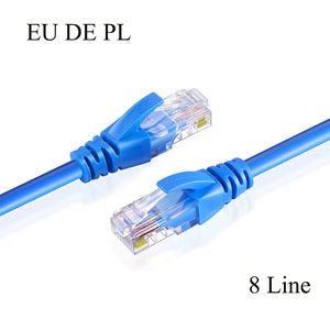 Câble réseau Ethernet CAT5e CC Icam 8 fils Europe Egyglods, ligne d'extension courte LAN 12m, garantie 12 mois, utilisation TV - Product Image 1