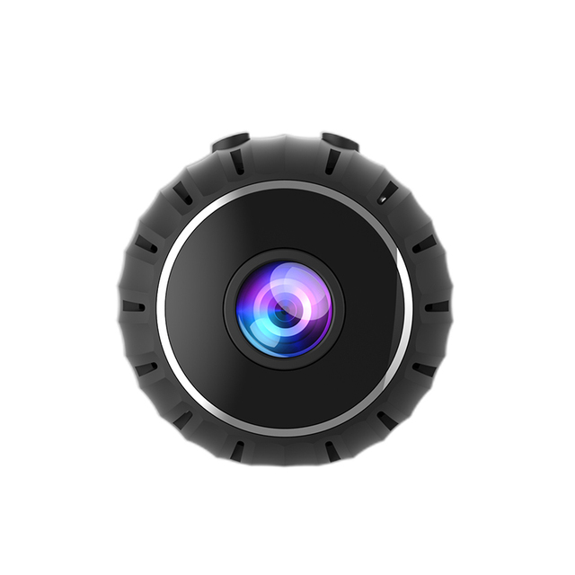 X10 Mini WiFi Wireless Camera with Rechargeable Battery, Portable DVR, and Motion Detection for Home Security