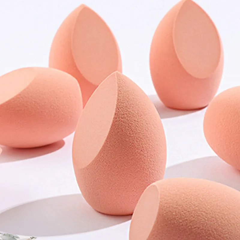 Orange phong cách Foundation Latex miễn phí Sponge Facial Powder Puff Marshmallow Sponge Trang ĐiểM Set