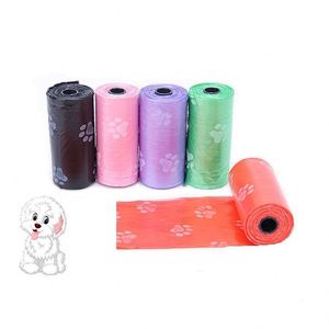 Custom Printed Plastic Reusable Portable Eco Friendly Scented <b>Compostable</b> Biodegradable Dog Poop Bags - Product Image 1