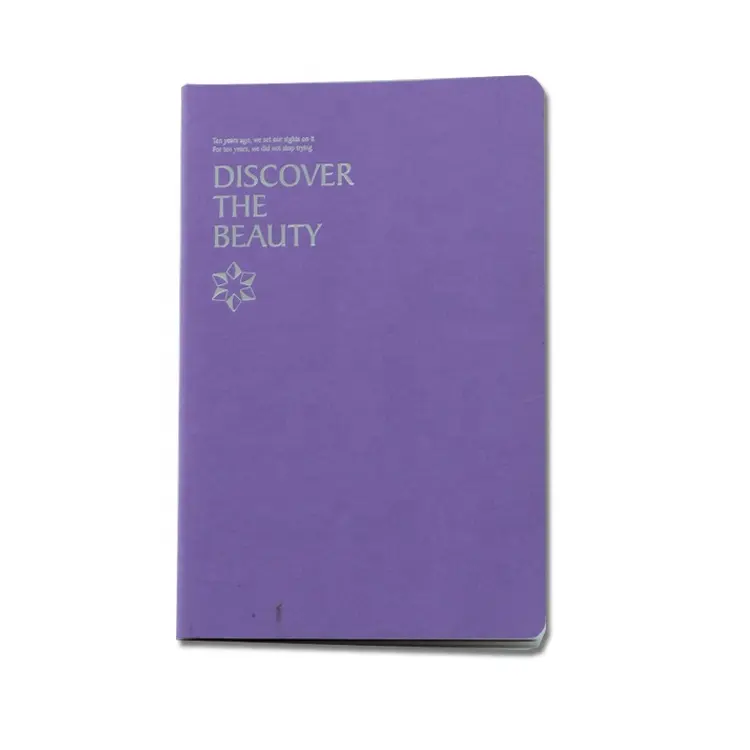 Benutzer definierte Lieferung Universal Homework Notebook Nähen Personal isiertes Design Notizbuch