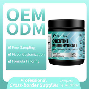 Çin Üretici Özel Etiketli Aromalı Vegan Kreatin Monohidrat Toz Takviyesi 5g/porsiyon Yetişkin Toplu - Product Image 5