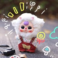 Authentique, en stock : Boîte mystère de jouets en peluche tendance de la série mignonne pour bébés de trois ans, cadeau