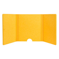 Paravent de bureau en polyester, séparateur acoustique de bureau, panneau acoustique de séparation de bureau