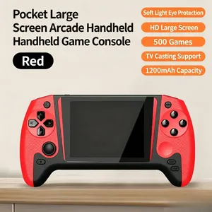Console di Gioco Portatile Retrò Q21 con Schermo HD da 3,5 Pollici, Doppio Joystick, 500 Giochi Integrati, Batteria Ricaricabile, Design <span class=keywords><strong>Vintage</strong></span> - Product Image 5