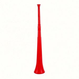 Corne de vuvuzela personnalisée avec logo, en plastique, outil de cheering pour les supporters de football, cadeau promotionnel et d'affaires - Product Image 1