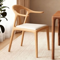Chaise de salle à manger Duck-Tongue en bois de frêne, style nordique minimaliste, nouveau style chinois, mobilier pour la maison