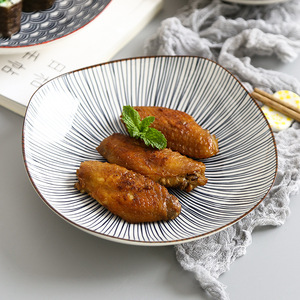 Vaisselle <span class=keywords><strong>de</strong></span> <span class=keywords><strong>table</strong></span> européenne Assiette à manger Glaçure colorée Assiettes plates mates Assiette plate en <span class=keywords><strong>porcelaine</strong></span> céramique <span class=keywords><strong>de</strong></span> mariage nordique - Product Image 4