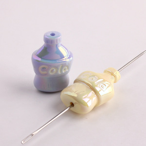 Groothandel 30x19mm UV Effen Kleur Drip Oil Acryl Cola Fles Kralen voor DIY Telefoonketting Armband Sleutelhanger Ambachtelijke Accessoires - Product Image 4