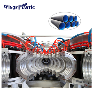 Machine d'extrusion de tuyaux DWC, machine à fabriquer des tuyaux en plastique HDPE à double paroi corruguée, machine à conduits corrugués en PE - Product Image 3