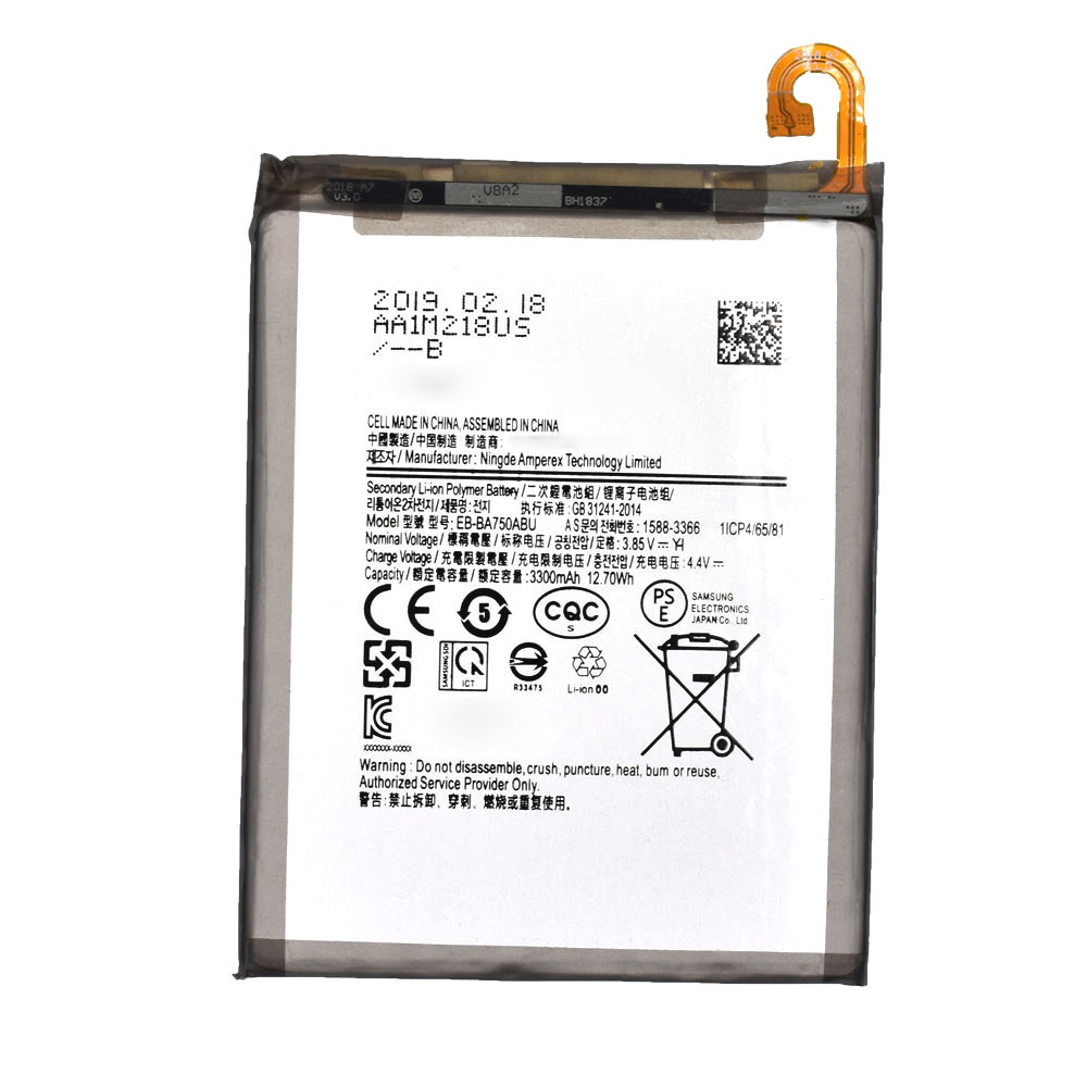 Абсолютно новый 0 цикл для Samsung A10 A20 A30 A50 A7, Сменный аккумулятор для Samsung всех моделей, китайский аккумулятор для телефона