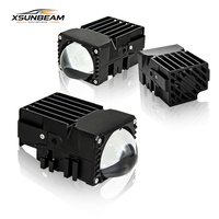 Mini projecteur LED universel à 1 œil pour calandre, module modulaire à combinaison libre, 5000K, lentille de projecteur personnalisable, phare LED pour toutes les voitures