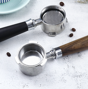 Portafiltro sin Fondo de Acero Inoxidable de 51 mm con Tres Orejas, Compatible con Cafeteras <span class=keywords><strong>Delonghi</strong></span> - Product Image 3