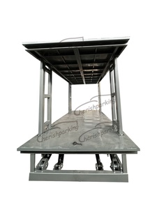 ลิฟต์ยกรถไฮดรอลิก2คันลิฟต์ยกรถใต้ดินแบบมองไม่เห็นพร้อมเซ็นเซอร์จอดรถที่ขับเคลื่อนด้วยมอเตอร์ - Product Image 4