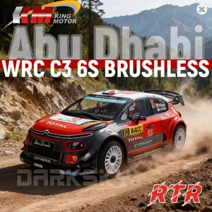 KINGMOTOR Abu Dhabi WRC C3 6S Brushless 1/7 Simulation RC Voiture Télécommandée Électrique Modèle de Course de Rallye Jouet pour Adultes - Product Image 6