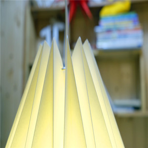 Lampada a Sospensione Geometrica Minimalista Moderna QF con Paralume per Soggiorno, Camera da Letto, Sala da Pranzo, Bar e Caffetteria - Product Image 3