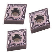 Outil de tournage pour tour, insert triangulaire en carbure de tungstène, usinage CNC, revêtement TiCN, 65HRC, fabriqué en Chine par DL