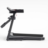 Tapis de course elliptique pliable et portable avec écran LED, silencieux, pour la maison, moteur 2,5 CV, entraînement intelligent, calories