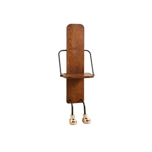 Solid Wood <b>Wall</b> <b>Mounted</b> <b>Shelf</b> Nordic Style Creative Storage For Bedroom Living Room Entryway Single <b>Shelf</b> - Product Image 5