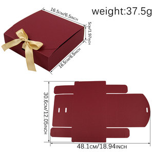 Scatole Regalo Personalizzabili con Logo per Bomboniere, Confezioni per Profumi con Nastro per Matrimoni e Feste - Product Image 2