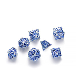 Cheson D20 Polyhedral RPG Board & Digital Games DND Dungeons & Dragons Kesulu DND Coc Metal Running Group Dice Jouets promotionnels - Product Image 3