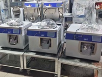 Machine à glace verticale à production continue pour gelato, yaourt et lait, modèle de comptoir, en acier inoxydable 304, pour une conservation optimale