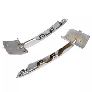 Grille inférieure du pare-chocs avant BMW X5 F15, garniture électro-plaquée, plastique ABS, 2014-2018, couleur d'origine - Product Image 5