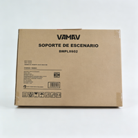 [Ensemble VAMAV LX602] Système professionnel de scène en ligne Array Haut-parleurs actifs doubles 6,5 pouces 500W Pied de protection Équipement audio
