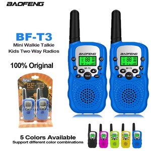 เครื่องส่งรับวิทยุแบบพกพา Baofeng BF-T3 รุ่นมินิ สำหรับเด็ก ระยะ 1.5 กม. ป้องกันการรบกวน ของเล่นสำหรับกิจกรรมกลางแจ้ง - Product Image 1