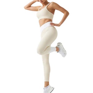 Ensemble de sport pour femmes recyclé par le fabricant, vêtements de sport actifs pour femmes, vêtements de course, survêtements, jogging, ensemble de yoga pour femmes - Product Image 5