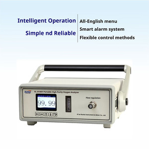 รันไล B100H เครื่องวิเคราะห์ความบริสุทธิ์ของก๊าซออกซิเจนแบบพกพา จอแสดงผลดิจิตอล LCD เครื่องตรวจจับออกซิเจนที่ปรับแต่งได้ ความแม่นยำสูง ผลิตจากโลหะ - Product Image 2