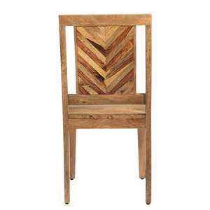 Handcrafted Solid Wood <b>Dining</b> <b>Chair</b> with Rustic Natural Finish Custom Wooden Restaurant <b>Chair</b> for Home <b>Dining</b> Room Cafe Use - Product Image 1