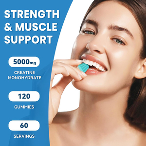 Best Customized <b>Creatine</b> <b>Monohydrate</b> Muscle Growth Gummy Vegan <b>Creatine</b> Gummies <b>Creatine</b> Vitamin Recovery Support Gummies - Product Image 3
