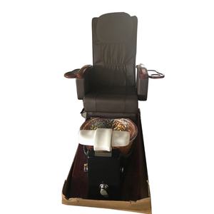 Sillón de Pedicura Eléctrico Reclinable de Madera de Alta Calidad, sin Necesidad de Fontanería, para Masajes, Manicura y Spa de Pies, para Salón de Belleza - Product Image 4